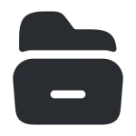 Folder Open SVG Icon